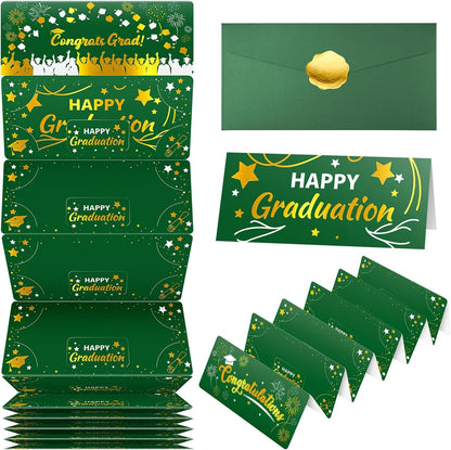 Graduation Money or Gift Card Holder with 10 Slots