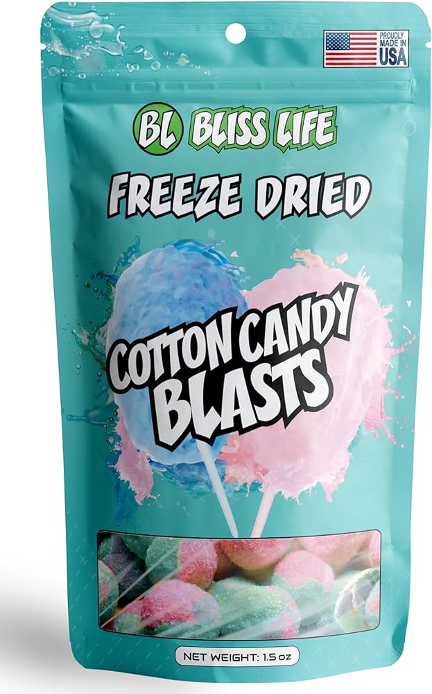 Freeze Dried Cotton Candy Blasts