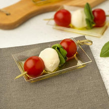 Mini Rectangular Dishes - Clear 60 Ct.