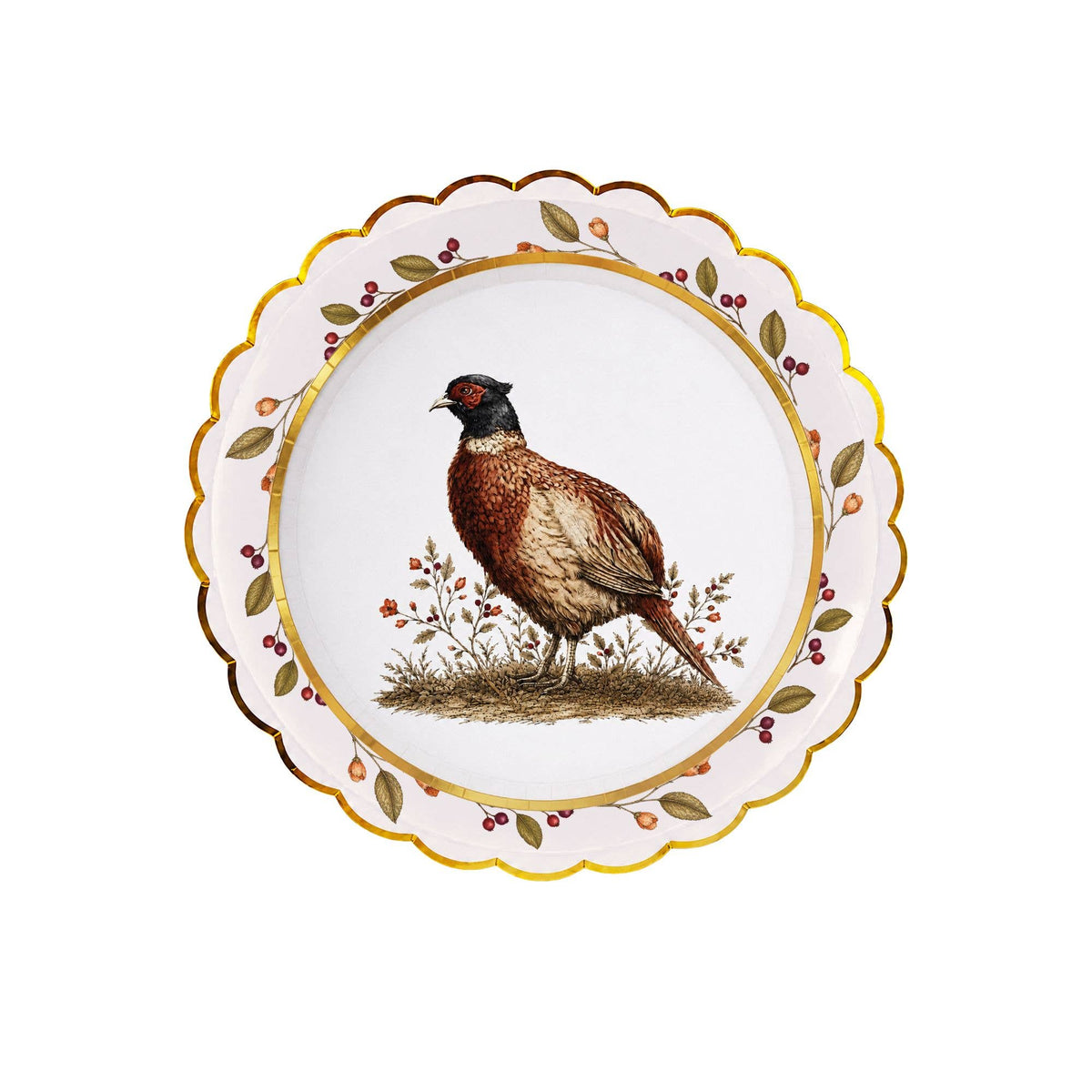 Rustic Pheasant 6" Appetizer Plate