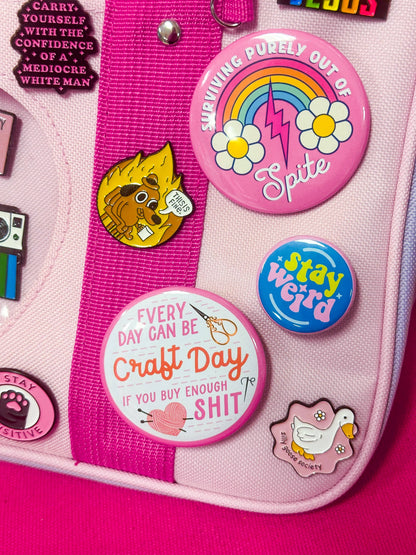 Tough as a Mother (Button or Magnet!)
