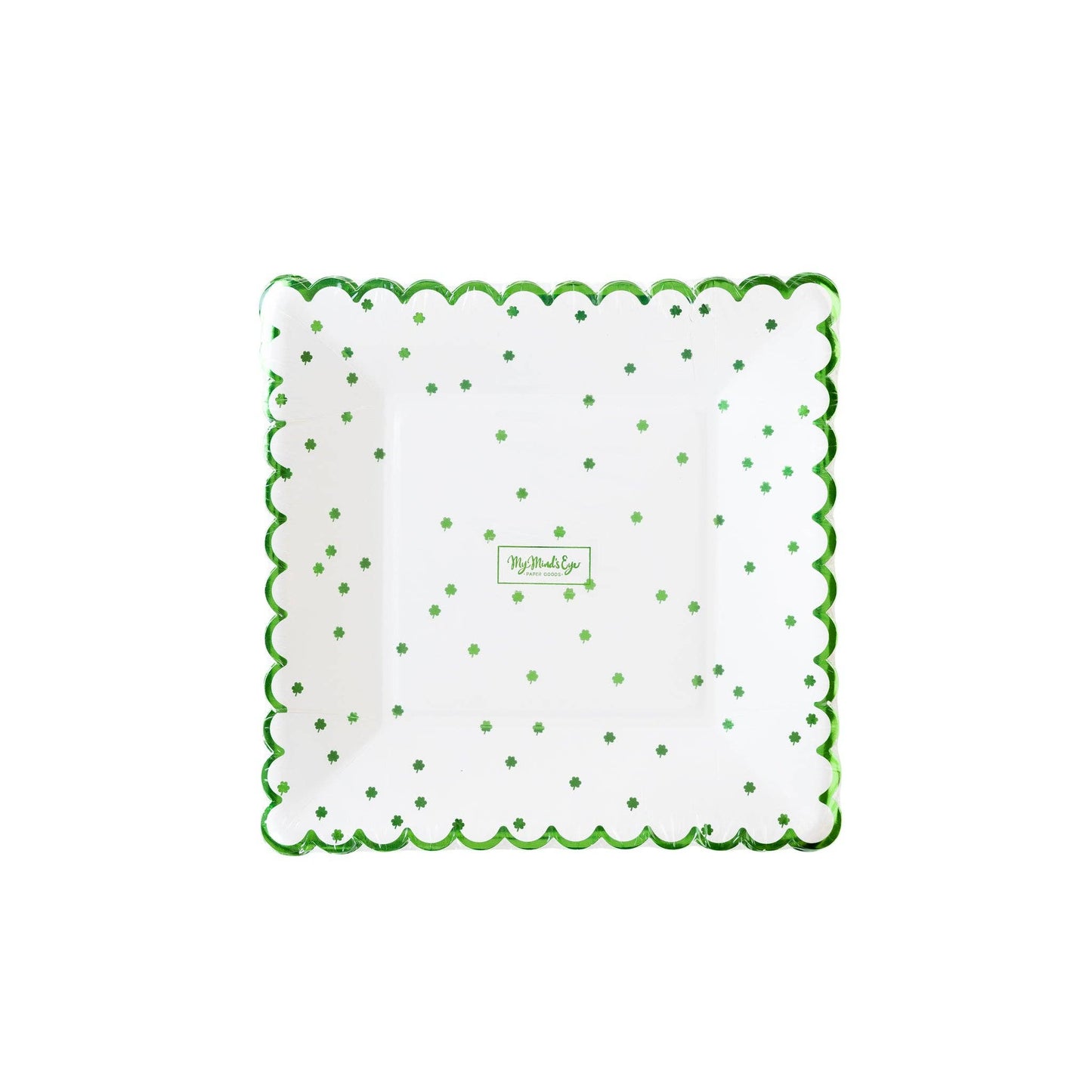 Little Shamrocks Paper Plates 8ct