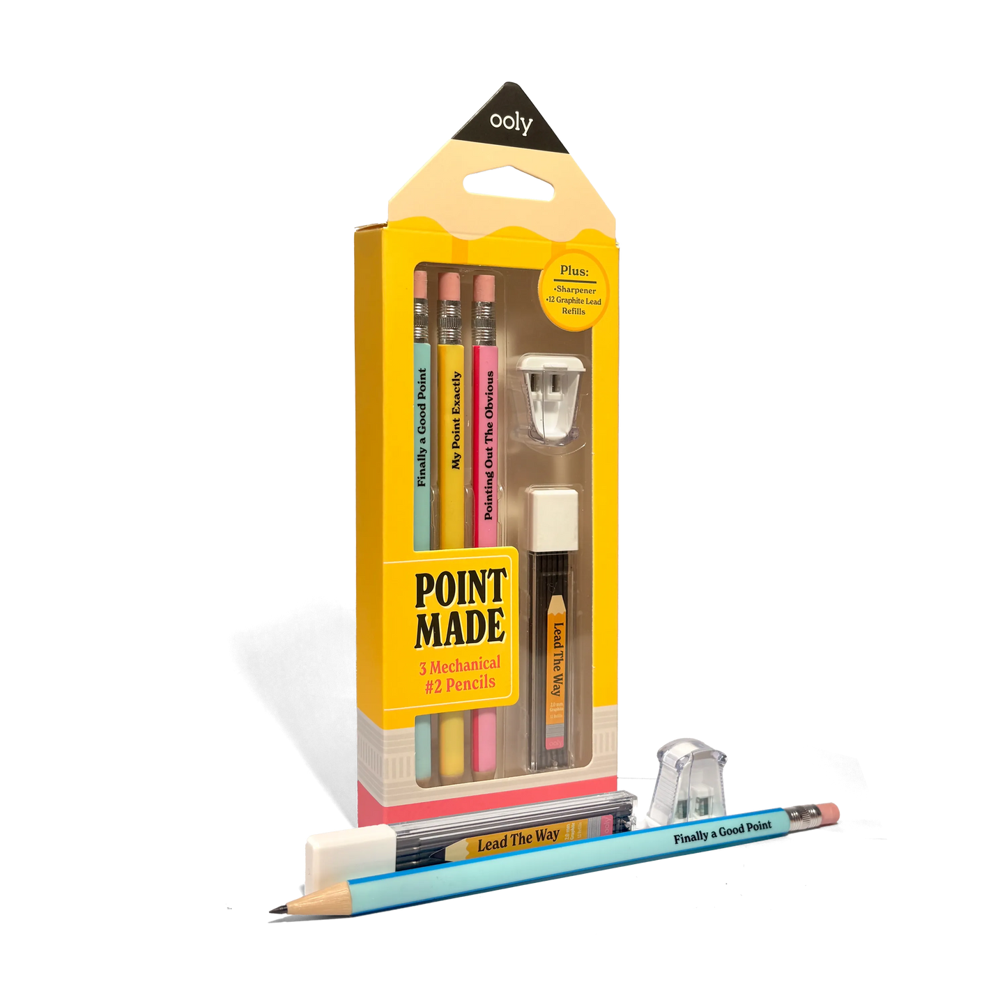 Point Made Mechanical Graphite Pencils