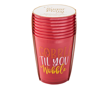 Give Thanks Frost Flex Cups/8pk - Gobble Till You Wobble