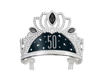 Glitz Black Age Plastic Tiara - 50