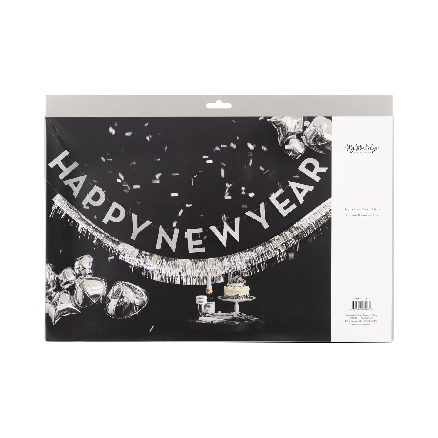 Happy New Year Fringed Banner Set