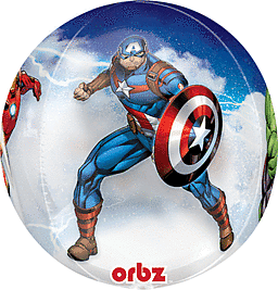 #313 Avengers Orbz 16in Balloon
