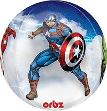 #313 Avengers Orbz 16in Balloon