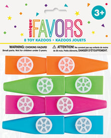 Kazoos 3" 8ct