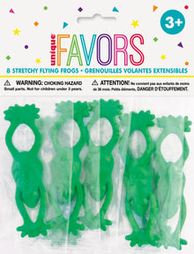 Stretchy Frog Slingshot Shooters 8ct