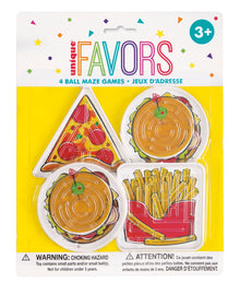 Ball Maze Games Food 4ct
