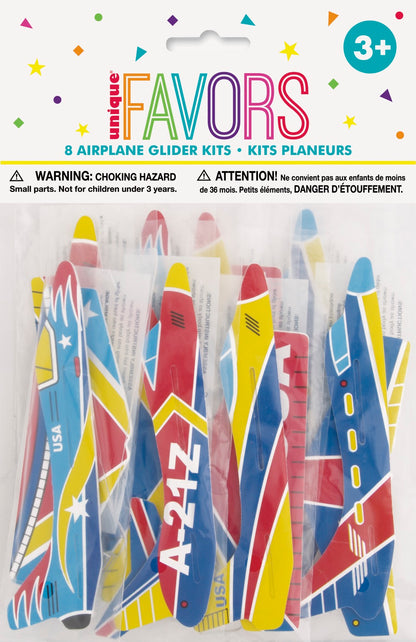 Airplane Glider Kits 8ct