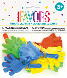 Hand Clappers 3in 8ct