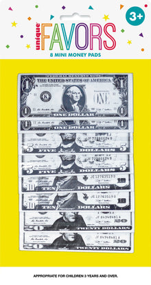 Mini Money Pads 8ct