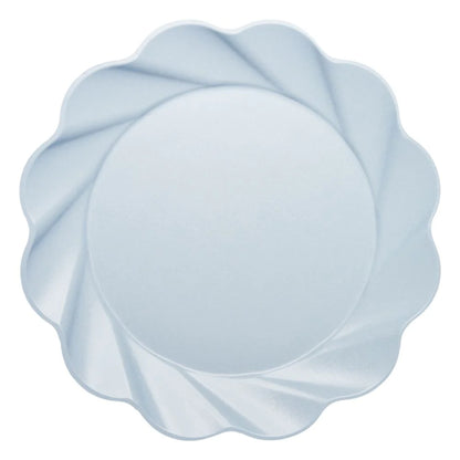 Sky Blue Eco 12in Dinner Plates 8ct