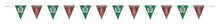 Football Toss Foil Stamping Flag Banner 8.5ft