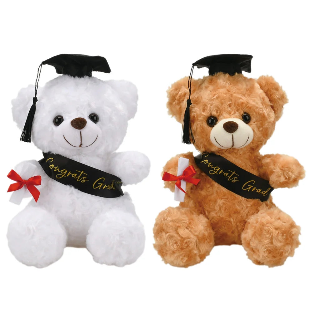 Graduation Bear 10in - 1 Assorted Color