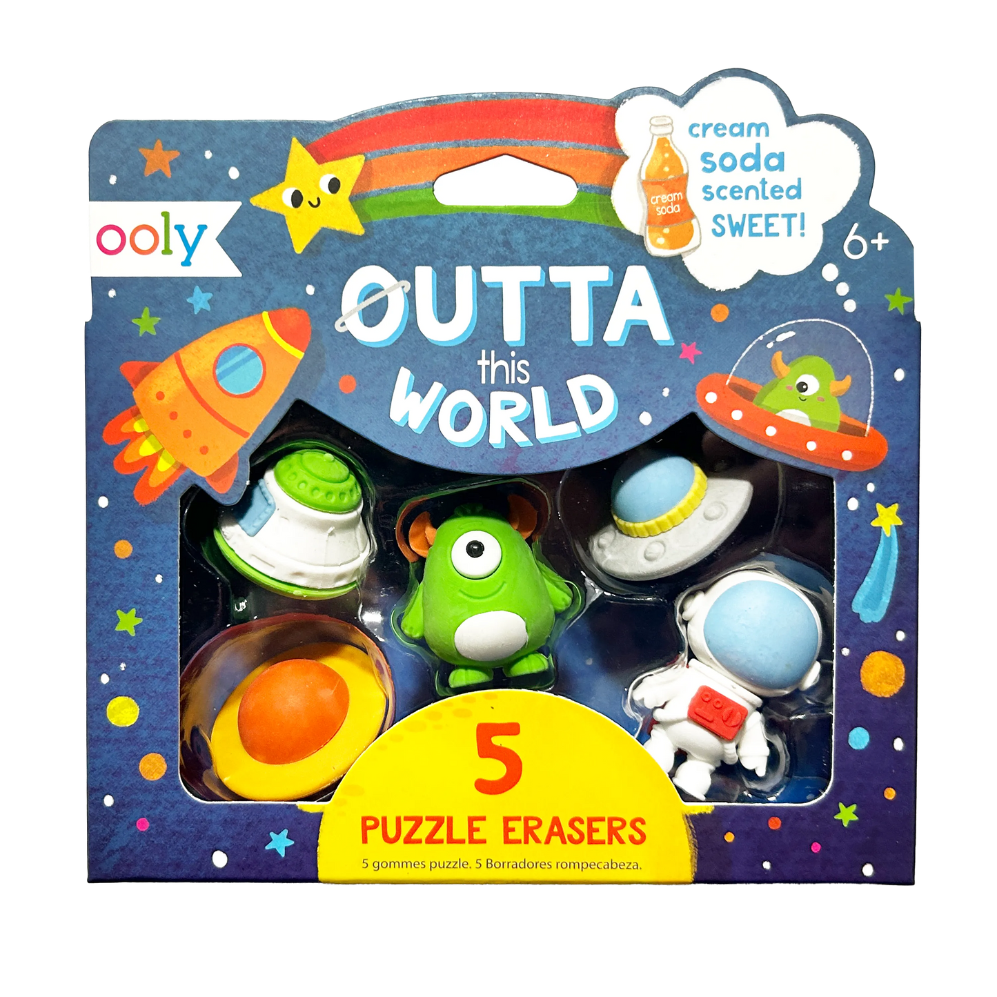 Outta This World: Scented Erasers (Set of 5)