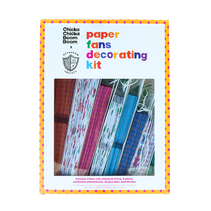 Chicka Chicka Boom Boom  Paper Fans