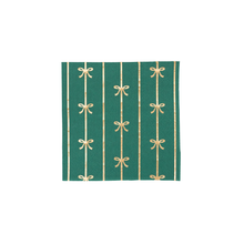 EMERALD GREEN SIGNATURE BOW SMALL NAPKINS
