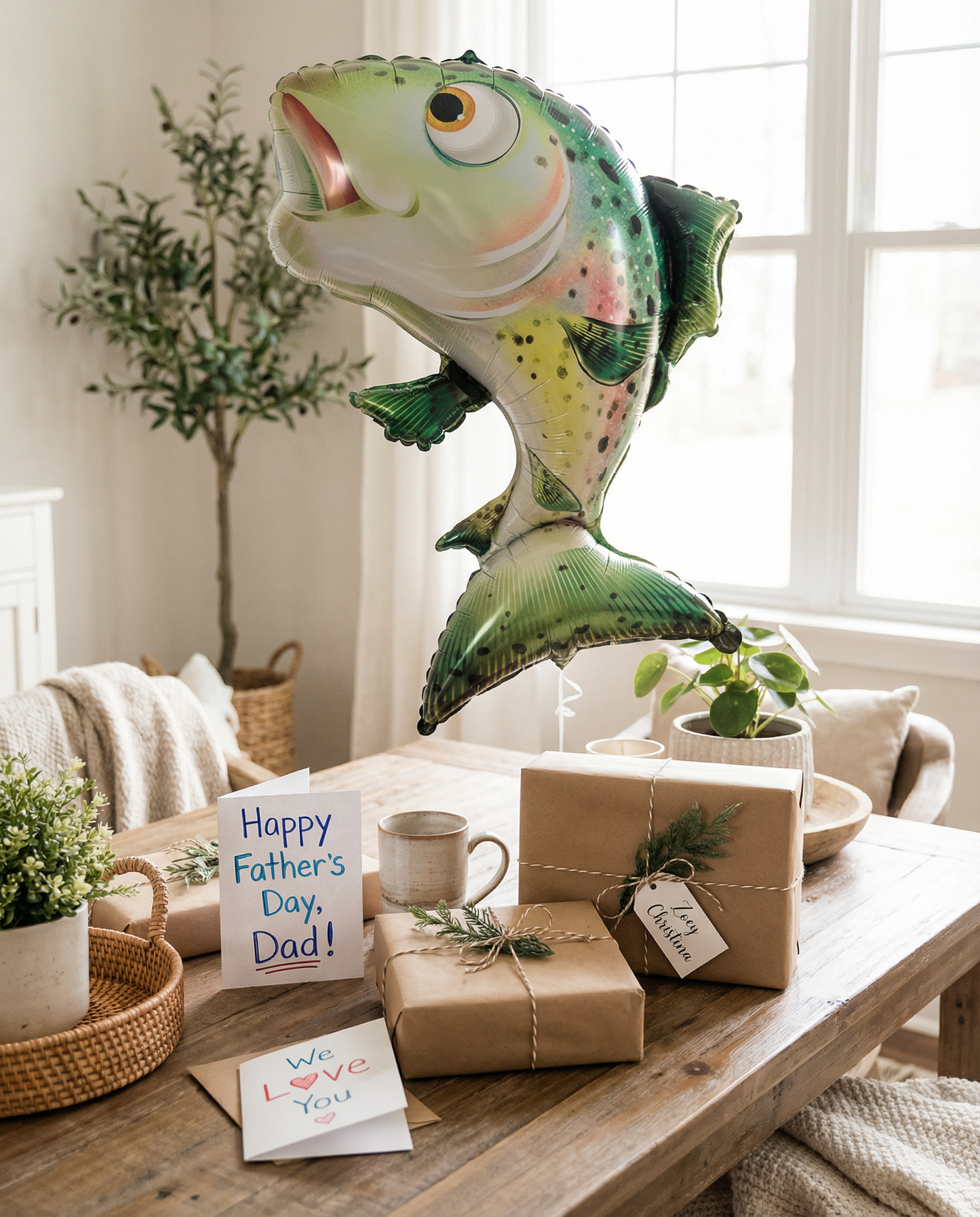 Fish Foil Balloon – Lake, Fishing & Outdoor-Themed Party