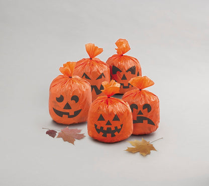 Pumpkin Hanging Leaf Bags 20ct
