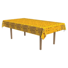 Metallic Happy New Year Table Cover