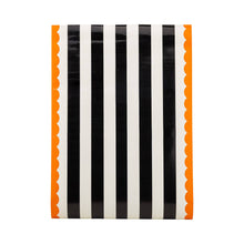 Table Runner - Orange and Black Striped