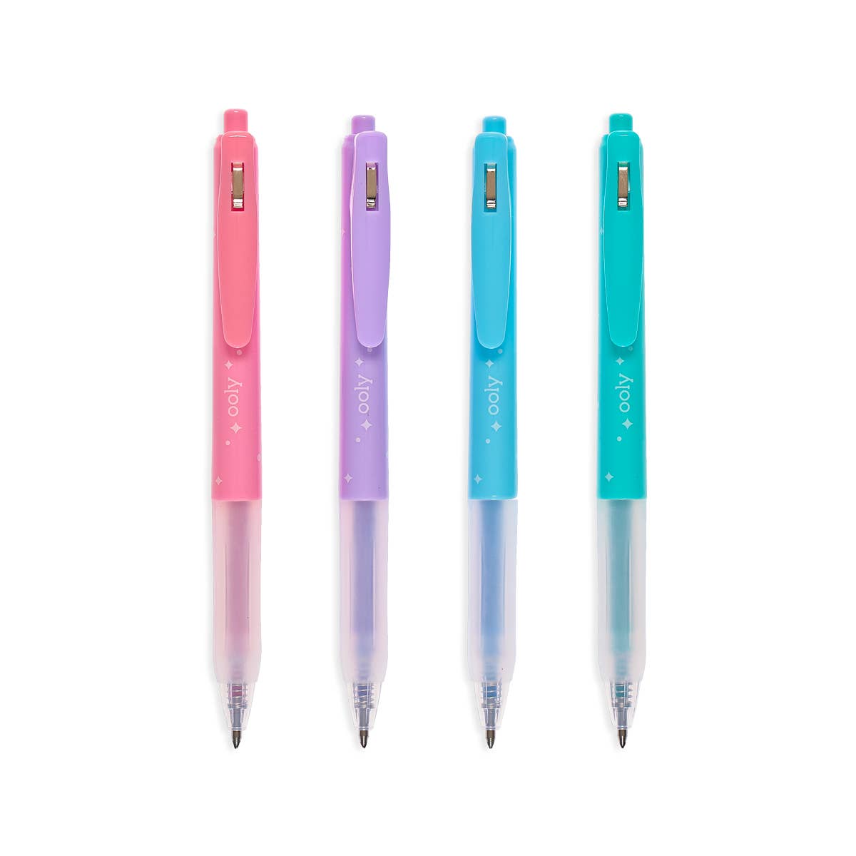 Oh My Glitter! Retractable Glitter Gel Pens Set of 4