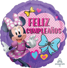 Minnie Helpers Feliz Cumpleanos 17in Balloon