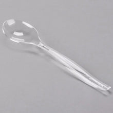 Clear 10in Plastic Serving Spoon