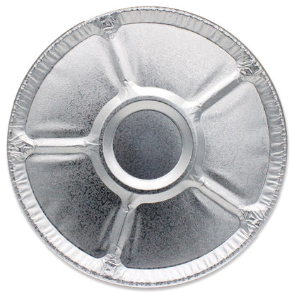 Aluminum 16in Lazy Susan Catering Tray