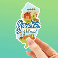 Garden State New Jersey Sticker - Cute NJ Farm Decals
