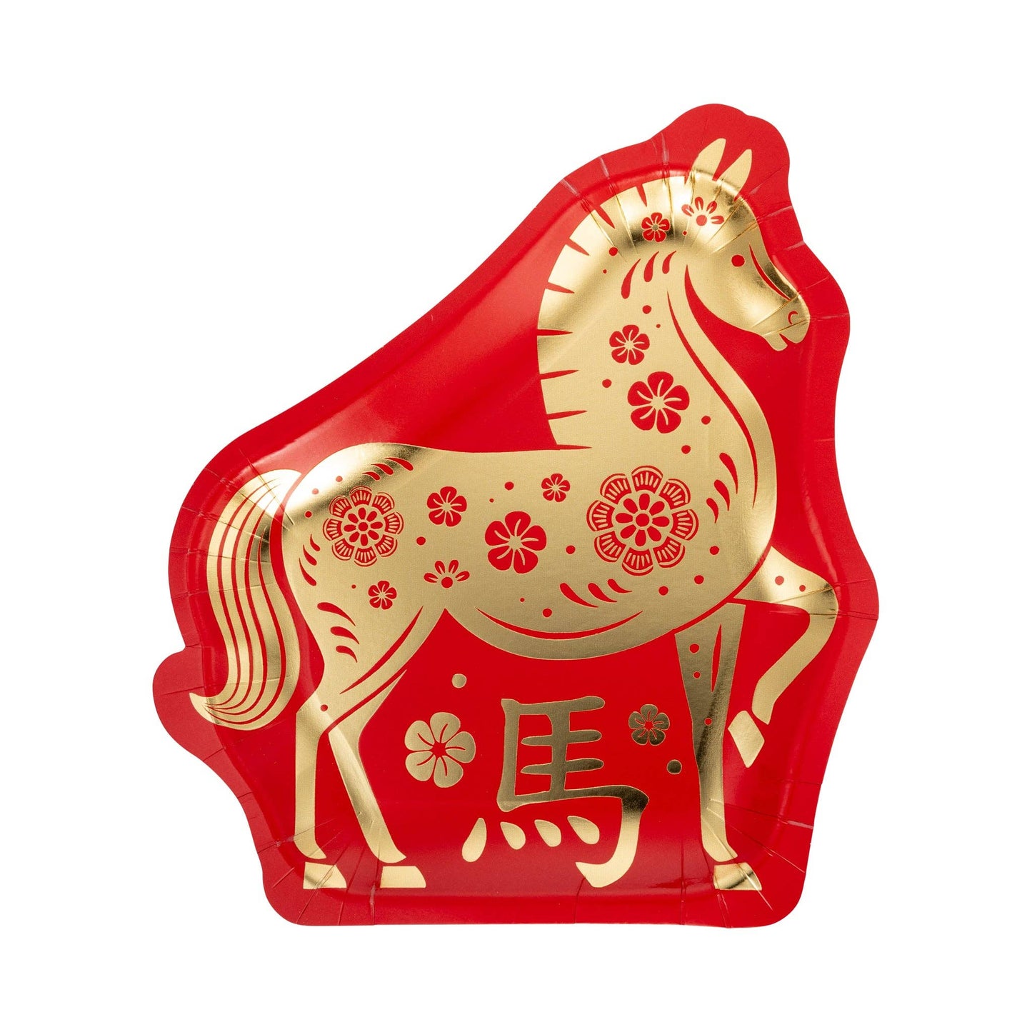Horse Shaped Plate (8 ct)