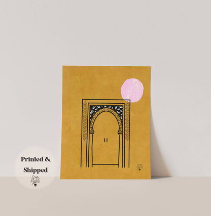 Door to Marrakesh - Art Print