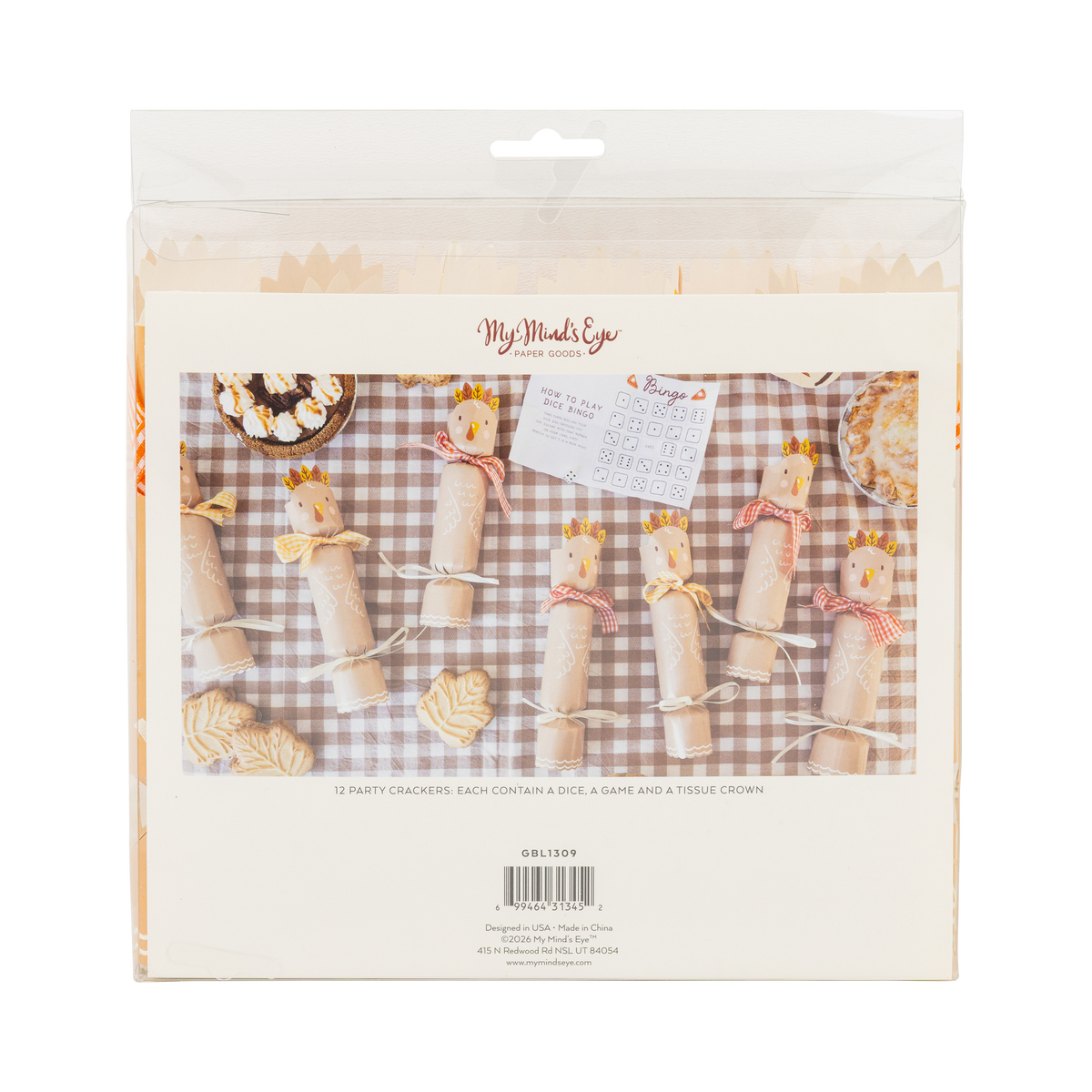 Turkey Party Crackers