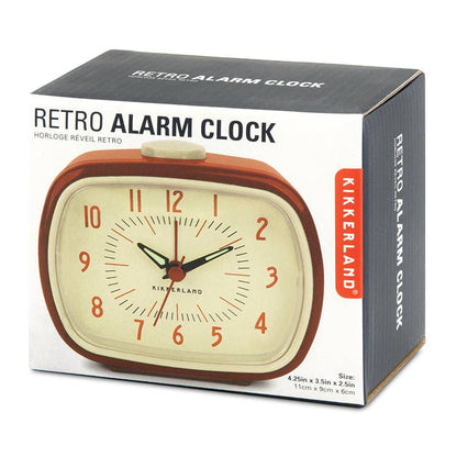 Retro Alarm Clock + Red