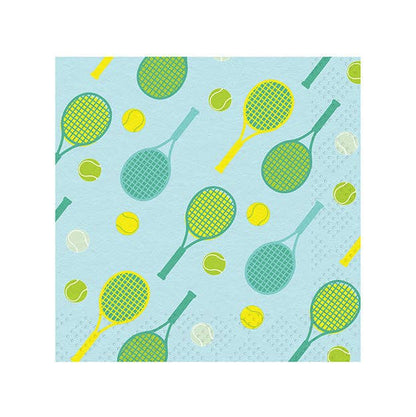Tennis Racket Multi Lunch Napkin 40ct
