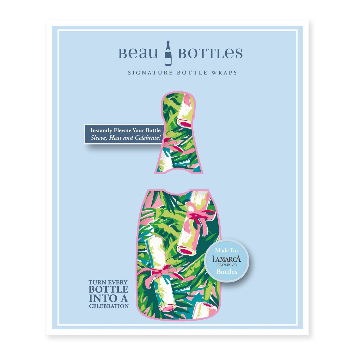 Beau Bottles Preppy Diploma - Prosecco Collection