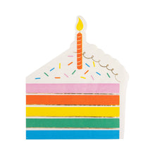 Cake Shaped Dinner Napkins 18ct