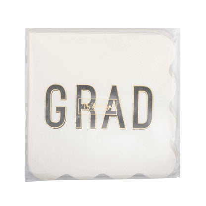Grad Cocktail Napkins 18ct