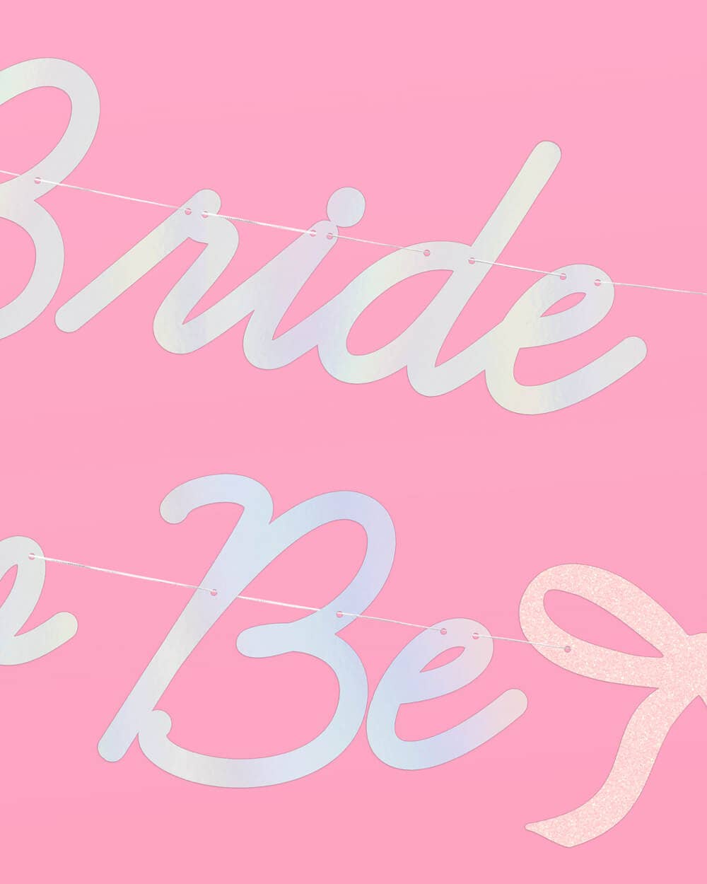 Tying The Knot Banner "Bride to Be"