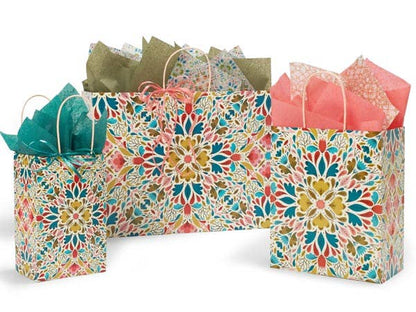 Mosaic Tile Paper Gift Bags