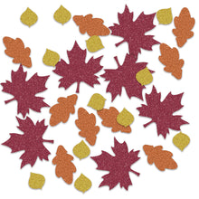 Fall Leaf Deluxe Sparkle Confetti 1/2oz