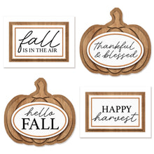 Fall Signs 4ct