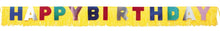 Giant Birthday Fringe Banner 9.5ft