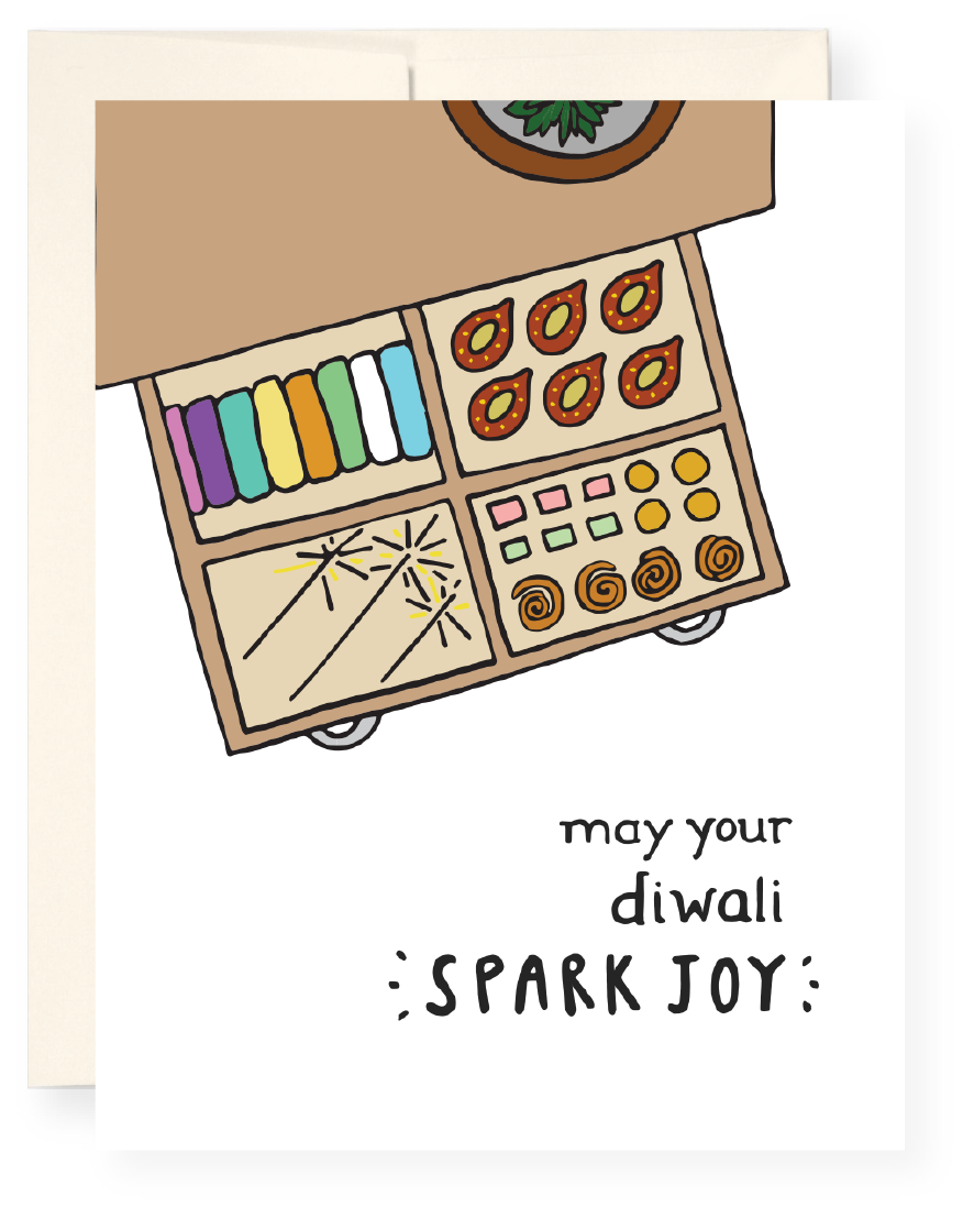 Card - Diwali Spark Joy
