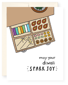 Card - Diwali Spark Joy