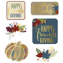Foil Friendsgiving Cutouts 6ct