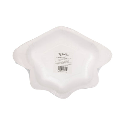 Cap Shaped Paper Plates 8ct